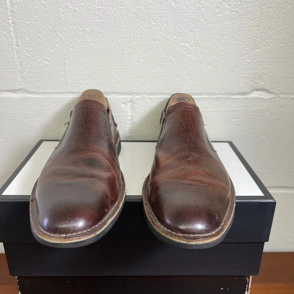 Sperry‎ Top Sider STS10276 Brown Leather Loafers Casual Slip On Shoes Men's 11 M